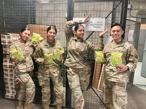 Soldiers of America supports armed forces last meal